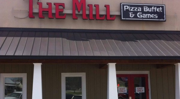 Try 20 Kinds Of Pizza At The Mill Pizza Buffet and Games In Georgia