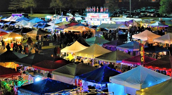 Explore Over 200 Vendors At The Bossier Night Market In Louisiana