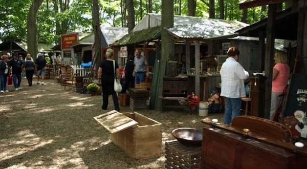 Antiques In The Woods Is A 2-Day Ohio Festival That’s A Great Way To Kick Off Fall