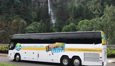 The Columbia Gorge Express In Oregon Will Lead You To Multnomah Falls