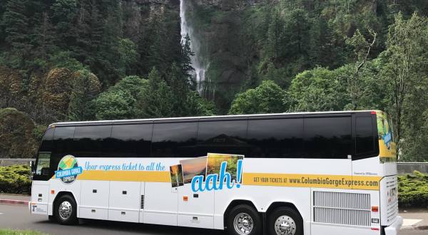 The Columbia Gorge Express In Oregon Will Lead You To Multnomah Falls