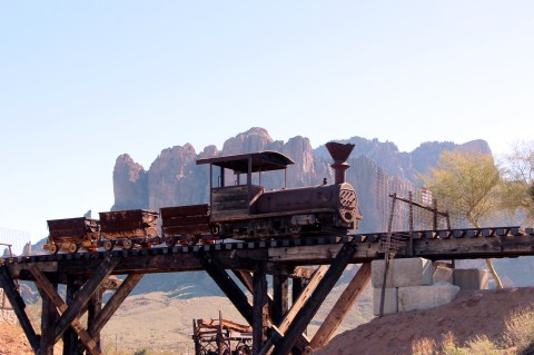 The Haunted Train Ride Through Goldfield Ghost Town In Arizona That Will Terrify You In The Best Way Possible