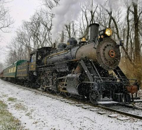 Journey To The North Pole On Santa's Steam Spectacular, A Family-Friendly Train Ride Through Pennsylvania