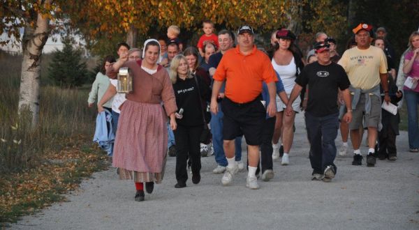 Embark On A Spooky And Historical Lantern Walk At Fort Fright In Michigan