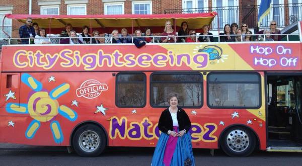 Natchez’s Hop-On Hop-Off Double Decker Bus Tour, City Sightseeing, Is The Best Way To Explore Mississippi’s Historic River Town
