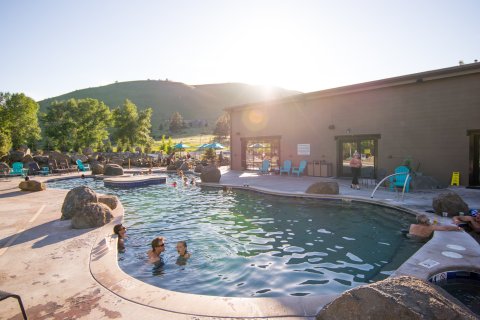 Sweat, Sip, And Soak At Broadwater Hot Springs In Montana