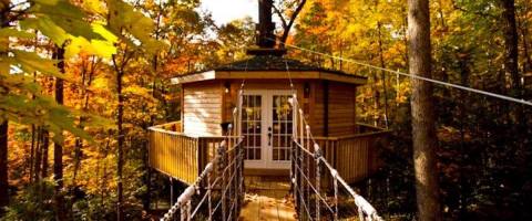 Experience The Fall Colors With A Stay At The Holly Rock Treehouse In West Virginia