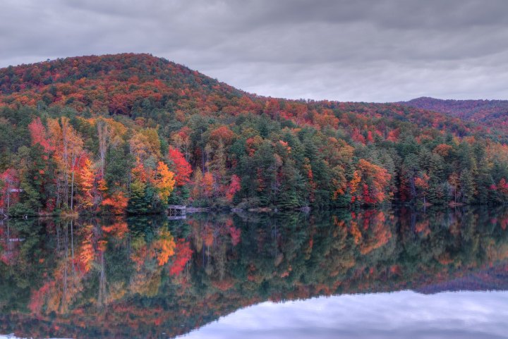 Fall Foliage Drive In Georgia