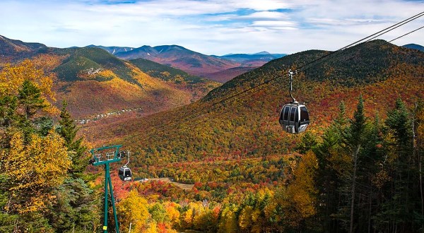Experience New Hampshire’s Fall Colors From Above On The Loon Mountain Gondola