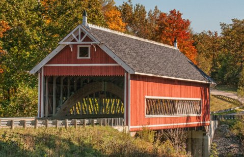 Ashtabula County's Covered Bridge Festival Near Cleveland Is A Unique Way To Spend A Fall Day