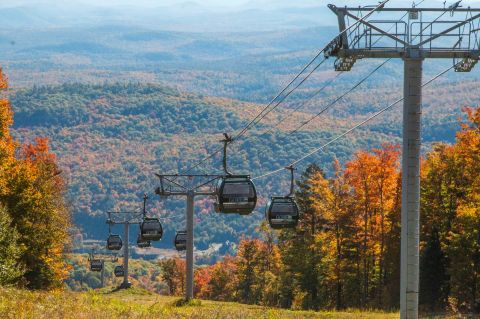 Ride A Gondola, Scenic Chairlift, Zipline, And More All At New York’s Gore Mountain Harvest Fest