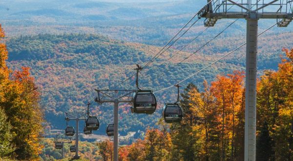 Ride A Gondola, Scenic Chairlift, Zipline, And More All At New York’s Gore Mountain Harvest Fest