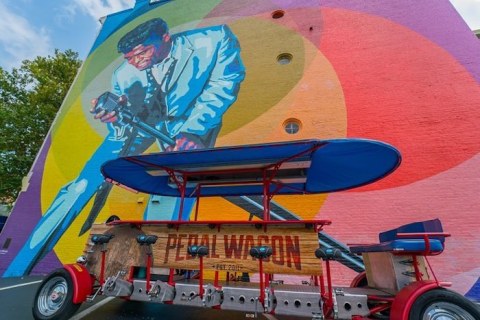 See 14 One-Of-A-Kind Murals Aboard This Pedal Wagon Tour Through Cincinnati