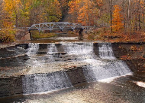 You Can Practically Drive Right Up To The Beautiful Paine Falls In Ohio