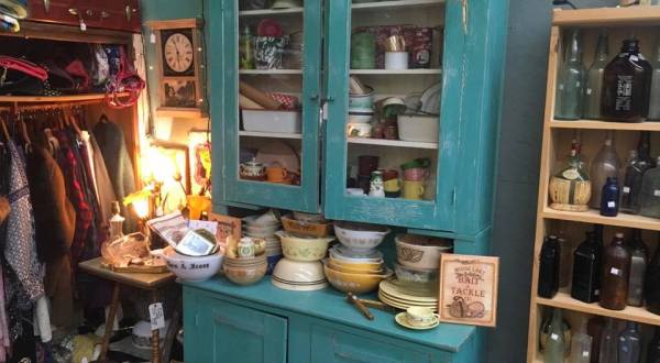 Hunt Through 11,000 Square Feet Of Vintage Treasures At Lazy Dog Antiques In Alaska
