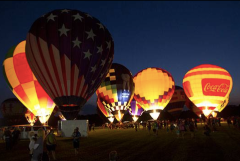 Light Up Your Night At The Ascension Hot Air Balloon Festival Near New Orleans