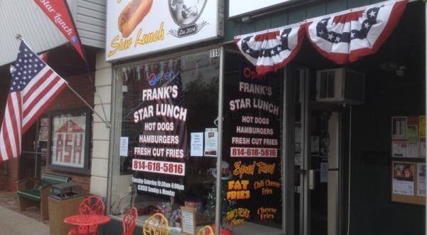 Frank’s Star Lunch Near Pittsburgh Has Been Serving Hot Dogs For Decades
