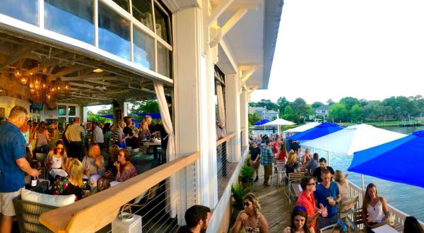 Enjoy Panoramic Water Views, Cocktails, And Fresh Seafood When You Dine At The Porch, A Riverfront Restaurant In Virginia Beach