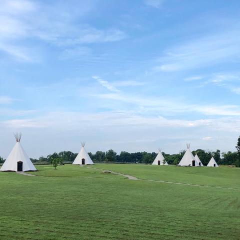 Spend The Night In A Glamping Tipi At Sandy River Outdoor Adventures, A Beautiful Virginia Retreat