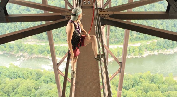 Take The Stomach-Dropping New River Gorge Bridge Walk In West Virginia