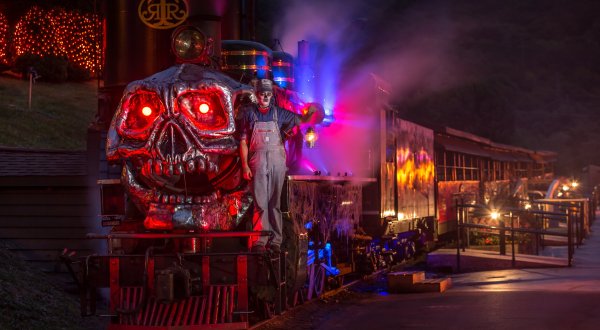 Climb Aboard North Carolina’s Ghost Train At Tweetsie Railroad For A Spooktacular Ride