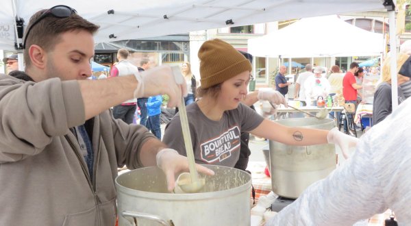 Hop Aboard New York’s Chowder Trolley And Warm Up This Fall At The Troy Chowderfest