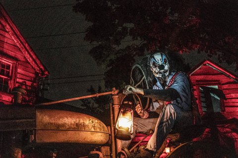 The Two-Story Scare House At Nightmare Dungeon In South Carolina Is Filled With Gruesome Images