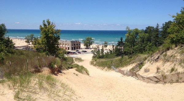 Climb The Highest Sand Dunes On The 1.5-Mile Indiana Dunes National Park Trail