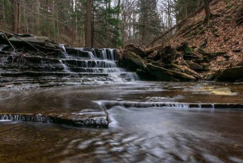 The Hike To Stoneybrook Falls Near Cleveland Is Short And Sweet