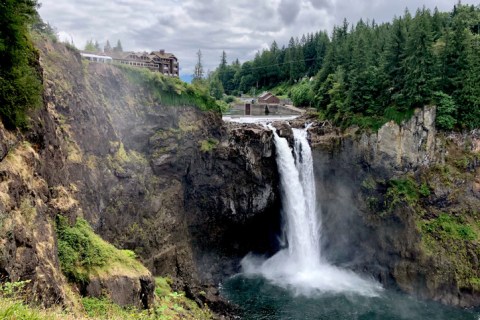 You Can Practically Drive Right Up To The Beautiful Snoqualmie Falls In Washington