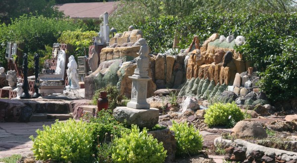 Florence Deeble’s Rock Garden In Kansas Is A Work Of Art