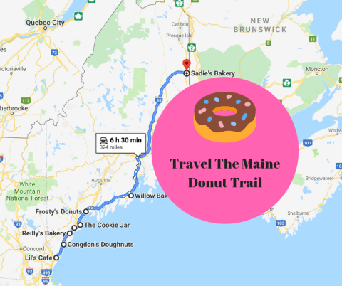 Take The Maine Donut Trail For A Delightfully Delicious Day Trip
