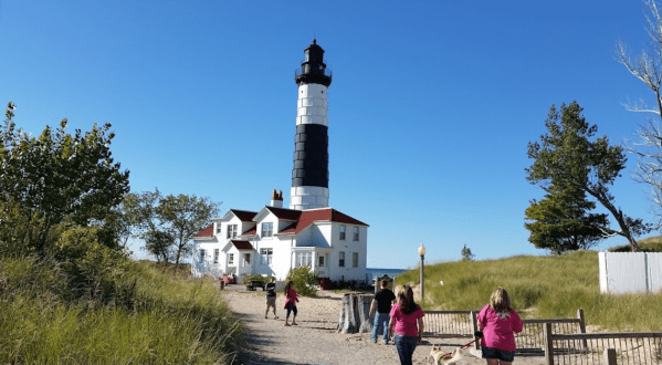The Big Sable Point Lighthouse Walk In Michigan Offers Spectacular Views