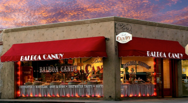The Old Fashioned Salt Water Taffy At Balboa Candy In Southern California Is Delicious