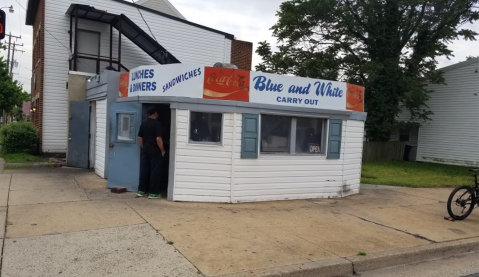 Enjoy Homemade Fried Chicken From A Tiny, Historic Luncheonette When You Visit Blue & White Carry Out In Virginia