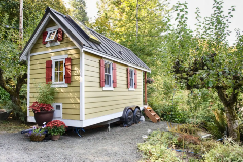 Meet The Tiny House In Washington That Comes With Its Own Private Beach