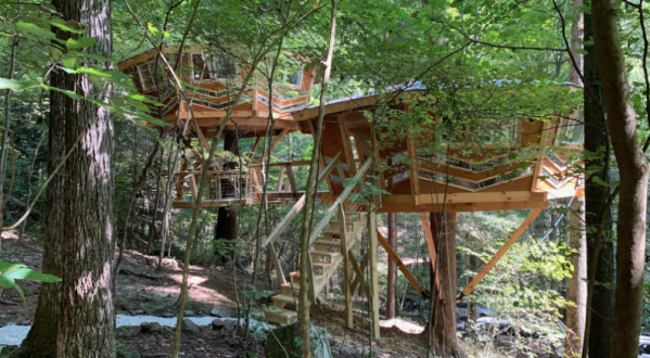 The Looking Glass Treehouse Is The Newest Way To Experience The Beauty Of Red River Gorge In Kentucky