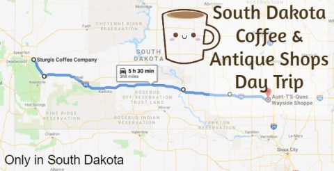 The Unique South Dakota Day Trip That Combines The Best Coffee And Antique Shops
