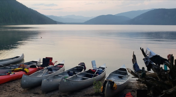 Camp On The Shores Of Priest Lake At The Wonderfully Remote Plowboy Campground In Idaho