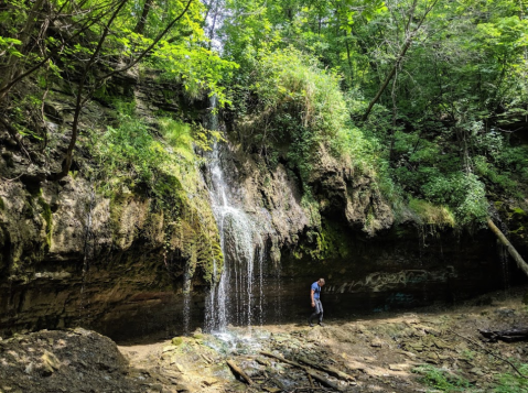 There’s A Secret Waterfall In Minnesota Known As Shadow Falls, And It’s Worth Seeking Out