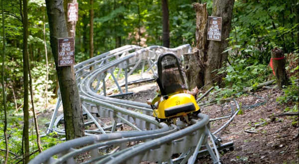 Try A Mountain Coaster, Zip Lining, Aerial Course, And More All At This One New York Adventure Park