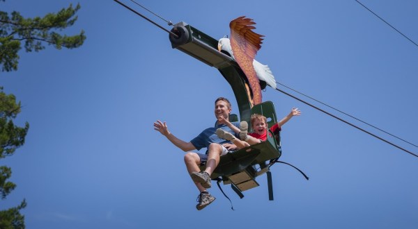 Roger Williams Park Zoo Has A One-Of-A-Kind Zipline In Rhode Island