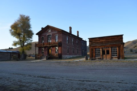 Take A Ghost Walk Through Bannack, The Most Haunted Ghost Town In Montana