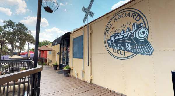 Spend The Night In A Converted Boxcar At All Aboard Suite In Texas