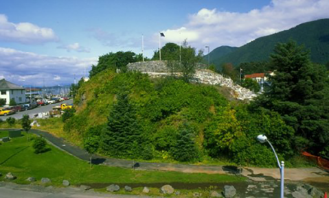 Baranof Castle In Sitka Is The Historic Place Where Russia Signed Alaska Over To The US