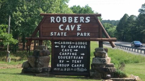Stay Overnight At Robbers Cave State Park, A Beautiful Camping Village In Oklahoma