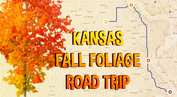This 2-Hour Drive Through Kansas Is The Best Way To See This Year’s Fall Colors