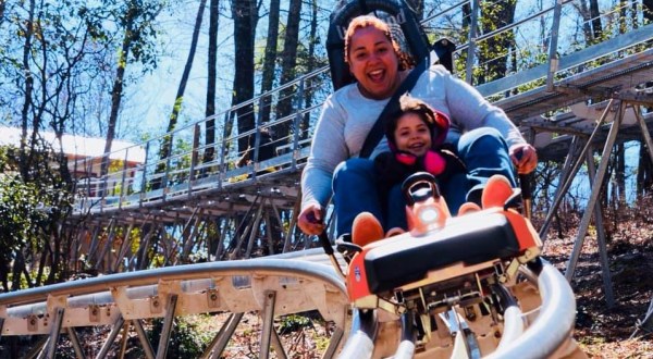 Twist And Turn Your Way Through The Mountaintops At Georgia Mountain Coaster In Helen