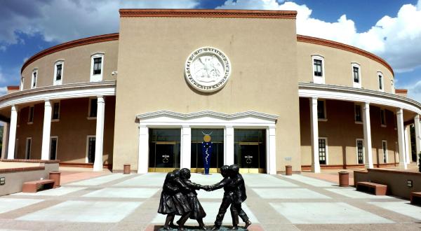 New Mexico’s State Capitol Building Is Actually An Art Museum