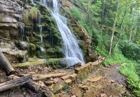 Hike The Kaymoor Miners Trail In West Virginia To A Secret Waterfall
